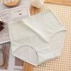 Ropa interior de algodón de talla grande para mujer, niña gordita, cintura alta, abdomen reductor, algodón jacquard 7A, entrepierna transpirable y antibacteriana, ropa interior sin costuras