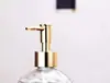 Botellas de Vidrio para Gel Antibacterial al por Mayor, Botellas de Bomba para Gel de Baño, Botellas Transparentes Vacías para Champú, Botellas Dosificadoras para Loción