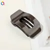 Qi Yue Presilha de Cabelo de Silicone Macio com Diamante Parte de Trás da Cabeça Grampo de Cabelo com Temperamento Alta Aparência Coque Curvo Presilha Tubarão Acessórios de Cabelo Venda por Atacado