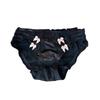 Nova Chegada Bela Elegante Estilo Francês Confortável Respirável Indústria Pesada Lace Doce Sexy Senhoras Mid-Cintura Calcinha 100 Algodão Virilha
