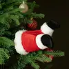 Decoraciones para Árbol de Navidad de Producto Nuevo Transfronterizo Regalos Creativos Piernas de Elfo Navideño Ramas de Árbol Decoraciones de Atmósfera