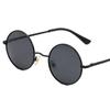 Nuevas Gafas Polarizadas Clásicas Ins para Hombre, Gafas de Sol Retro de Montura Redonda para Mujer, Gafas de Sol Coloridas Multicolor 801 Gafas Planas