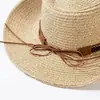 Sombrero de Sol de Ala Ancha Grande para Mujer para Viaje a la Playa, Sombrero de Protección Solar para Vacaciones, Nuevo Sombrero Vaquero Occidental de Playa Verano 2025