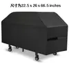 Funda para parrilla de barbacoa exterior, funda para lluvia para estante de barbacoa exterior, funda impermeable, funda parasol, funda protectora