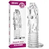 Juego de Dientes de Tigre de Placer con Manga Interior Extendida, Juego de Dientes de Lobo Cañón de Acero Grande, Juguete Sexual, Producto para Adultos, Intimidad y Coqueteo de Pareja