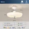 Lámpara de Techo para Dormitorio 2025 LED Estilo Moderno Simple Crema Espectro Completo Lámpara para Dormitorio Principal Lámpara de Habitación
