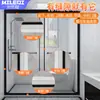 Barrera Impermeable para Baño, Mampara de Ducha, Tira de Agua Inferior para Puerta de Vidrio, Tira Barrera de Agua para Entrada de Ducha