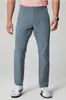 2025 Negocios Casual Comercio Exterior Bolsillo con Cremallera Real Ajuste Delgado Europeo y Americano Talla Grande Algodón Versátil Color Sólido Pantalones de Vestir para Hombre