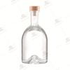 Garrafa de Vidro Garrafa de Vidro de Cristal de Alta Qualidade Garrafa Selada para Visualização da Montanha Grau Alimentício 700ml Garrafa de Vinho Tinto Garrafa Transparente Garrafa Vazia