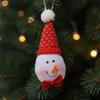 Decoraciones de Navidad muñeco de punto de dibujos animados colgante muñeco de muñeco de nieve viejo accesorios para vestido de ventana venta al por mayor