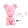 Decoração de Bolo Dia dos Namorados 2025 Urso Vela 520 Cartão Coração Amor Acrílico Decoração de Confeitaria Plug-in