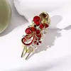 Accesorios para el Cabello Estilo Coreano Pinza para el Cabello con Mariposa y Pedrería Pinza de Tres Picos Pinza para el Cabello Adorno para el Cabello Pinza de Pato al por Mayor desde Fabricante