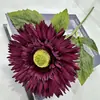 Venda Direta do Fabricante: Flor Artificial de Gérbera de Haste Única, Margarida Africana, Arranjo de Flores para Casa, Flores Decorativas para Sala de Estar, Flores Artificiais no Atacado