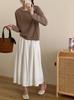 Suéter Versión coreana de suéter de lana ultrafina 100% puro prenda exterior suéter fino merino 60 mujer dopamina primavera