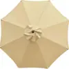 Sombrillas de Patio Transfronterizas, Sombrillas de Jardín para Villas, Sombrillas Parasol para Cafés al Aire Libre en Balcones, Cubiertas de Sombrilla de Repuesto