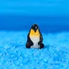 Nuevo Pingüino Lindo Musgo Micro Paisaje Nieve Adornos Bloque de Hielo Resina Paisajismo Adornos