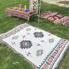 Classic Bohemian Style Outdoor Camping Cobertor Sofá Cobrir Toalha Multi-funcional Linha Manta