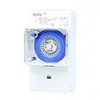 Interruptor de Temporización para Alumbrado Público Sul181H Controlador de Tiempo Temporizador 220V Control de Tiempo Mecánico Automático Memoria de Apagado