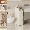 Gabinete Estrecho Impermeable para Huecos de Baño, Refrigerador y Cocina, Gabinete de Almacenamiento de Borde Angosto, Gabinete con Estante