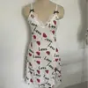 Ins Produtos Novos Transfronteiriços Europeus e Americanos Amazon/Ebay Comércio Exterior Sexy Lingerie Tamanho Grande Vestido Camisola em Forma de Coração Sexy