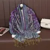 Luxo Marca de Outono Cashmere Xaile Mulheres Wrap Quente Inverno Cachecol Design Impresso Mulheres Jacquard Cachecol