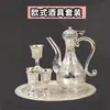Nuevo Juego de Té Chapado en Plata 999 Bai Fu Chino de Gama Alta Plata Oxidada Taza de Anfitrión para Uso Doméstico Taza de Feria Regalo