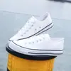 Zapatos de lona de caña baja de primavera para niños y estudiantes, zapatos casuales versátiles de tela estilo coreano, ins vintage, zapatillas de skate de los años 70, zapatos de moda para mujer