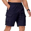 Shorts de Verão Masculino Estilo Americano High Street Soltos Hip-Hop Tendência Cinco Pontos, Corte Reto, Frescos e Estilosos, Shorts Esportivos Versáteis