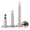 Acero Inoxidable 410 Cruz Cabeza Plana Grande Tornillo Cola de Taladro M4.2 Estaño Casa Autoperforante Autotaladrante Cabeza Warwick Clavo Cola de Milano