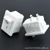 Interruptor tipo barco Kcd1 Blanco de Dos Pines Dos Velocidades Patas Cortas Punto de Cobre Punto de Plata Apertura 21X15Mm Certificado Kc Corea