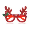 Gafas Navideñas Transfronterizas para Adultos y Niños, Accesorios para Fotos, Monturas de Gafas con Muñeco de Nieve, Árbol, Lazo, Muñeco de Nieve, Papá Noel