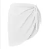 Verão Comércio exterior Feminino curto gaze gaiola praia chiffon meia saia envelope Amazon Outdoor Blusa feminina roupa de banho pronta entrega