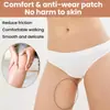 Parche para el Cuidado del Muslo Eelhoe Fricción Alta Elasticidad Protector Invisible Muslo Interno y Pantorrilla