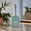 Cubierta de Pasaporte Personalizada de Cuero PU Etiqueta de Equipaje Portátil Set de Etiquetas para Equipaje de Viaje