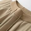 Venta al por mayor de ropa de mujer transfronteriza 2025 Verano Nuevo Estilo Europeo y Americano Color Sólido Cintura con Cordón Adelgazante Versátil Pantalón Recto de Pierna Ancha