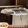 Percha de cuello corto que ahorra espacio para uso doméstico, previene las jorobas en los hombros, percha para ropa, antideslizante, sin marcas, previene el estiramiento, almacenamiento y organización de ropa, percha