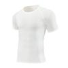 Comercio Exterior Transfronterizo Ropa Deportiva para Hombres Ajustada de Manga Corta para Fitness Baloncesto Fútbol Correr Entrenamiento Camiseta Elástica de Secado Rápido