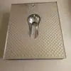Recipiente de Vaso Sanitário de Agachamento com Descarga de Água em Aço Inoxidável Vaso Sanitário Vaso Sanitário Móvel 1100*940*200mm Vaso Sanitário Público Vaso Sanitário de Agachamento