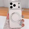 Funda Giratoria para iPhone 18 Pro Adecuada para Apple 18/17 Textura de Cuero 16/15 Diseño de Ojo de Pupila 14/13 Atracción Magnética