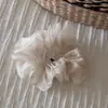 Goma para el pelo de malla de color liso estilo coreano con un toque de alta gama, Diadema elástica para mujer, Accesorio para el pelo de alta elasticidad