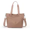 Bolsa de mano de gran capacidad, superventas transfronteriza, moderna bolsa de hombro de nailon para mujer, bolso cruzado de mano para viaje 2026