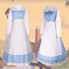 Disfraz de sirvienta de la princesa Beier de La Bella y la Bestia, disfraz de Halloween, Navidad, disfraz de cosplay.