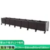Caja de Plantación Móvil para Verduras de Balcón con Ruedas Universales, Set Familiar de Maceta de Plástico para Interiores/Exteriores, Maceta Especial para Cultivo de Verduras