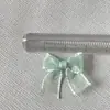 Mini Lazo DIY Accesorios Portátiles para Uñas Lazo de Serpentina Organza Accesorios para Funda de Teléfono Móvil Ropa para Muñecas BJD