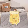 Combo de Almohada y Manta con Forma de Pastel para Siesta, Engrosado, Plegable para Uso en Coche, Manta de Siesta para Oficina, Dos en Uno
