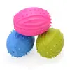 Juguetes para Mascotas de TPR Perro Juguetes de Goma Resistentes a Mordidas Palo Molar Bola de Goma Limpieza de Dientes