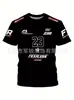Camiseta Deportiva de Fútbol para Hombre con Estampado 3D de Cruz, Cuello Redondo, Manga Corta, Moderna