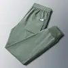 Pantalones Casuales Gruesos con Forro de Polar Transfronterizos para Hombre, Pantalones Largos de Pana Modernos Versátiles, Pantalones Casuales de Moda Holgados Estilo Coreano para Hombre