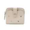 Cartera de monedas y tarjetero bordados nuevos para comercio exterior transfronterizo, con un lindo diseño de dibujos animados, múltiples compartimentos y un cierre magnético para facilitar su transporte.