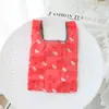 Bolsa de Compras Plegable Simple Portátil con Diseño de Muñeco Pequeño Lindo de Dibujos Animados Japoneses Bolsa Ecológica Mini Portátil